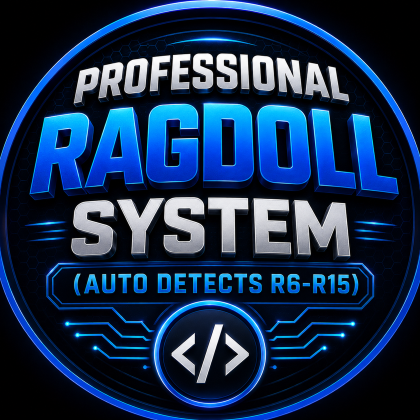 Professional Ragdoll System (AUTO DETECTS R6/R15)