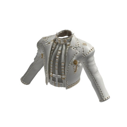 White Rodeo Star Harness Jacket