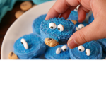 Blue oreo cookies