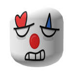 Clown face (EXCLUSIVE)