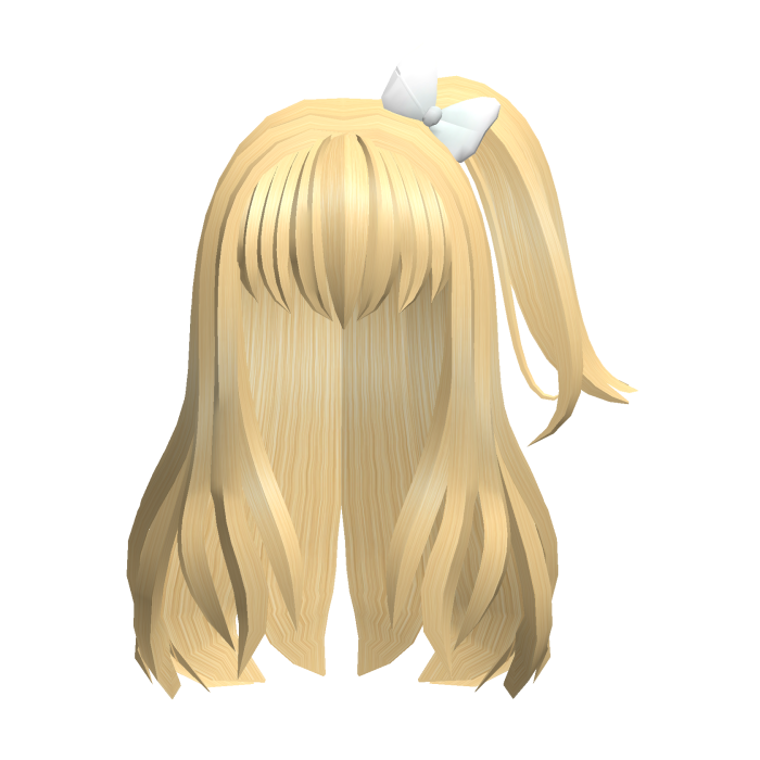 Blonde Cute Moe Goth Kawaii lolita Pony Long Hair