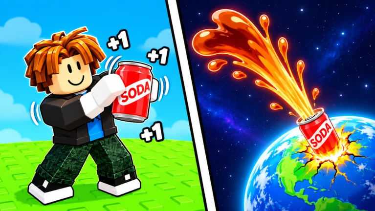 +1 Smash The Soda Wiki: Grinding, Idle game, with player ratings | Roblox