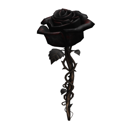 Dark Red & Black Gothic Rose