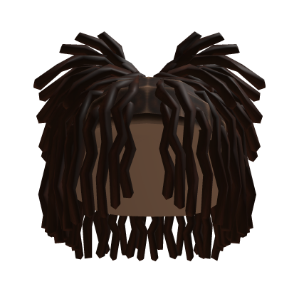 Brown Double-Tied Curly Dreadlocks Roblox item