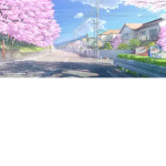 The cherry blossoms and the cherry team.