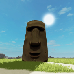 Get Flung By A Moai 🗿