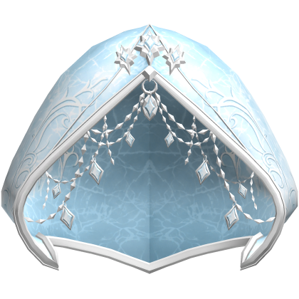 Ice Starforged celestial Hood - Blue
