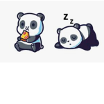 Panda gangsters for life