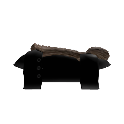 ♡cute off shoulder jacket black♡ Roblox item