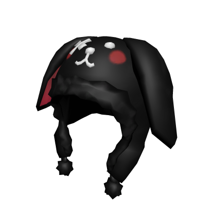 Black Lovely Bunny Hat