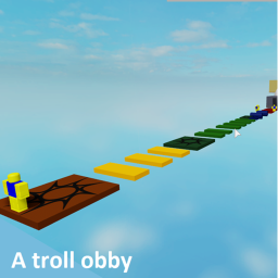 A troll obby icon