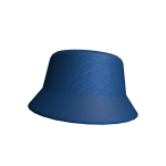 Sapphire Leather Bucket Hat
