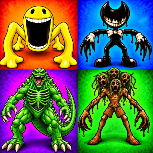 🤩NEW Find The SCP Backrooms Rainbow Morphs Roblox game