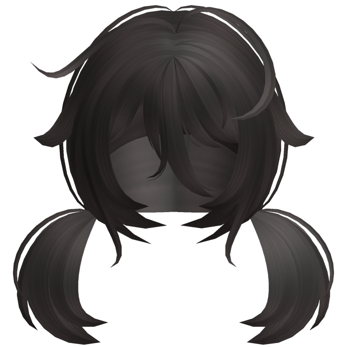 ♡ Kawaii Tweencore Messy Anime Cocoa Pigtails 🍀