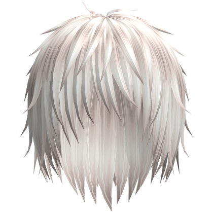 vkei emo boy anime wispy hair (light blonde) Roblox item