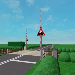Slovenian railroad crossing  icon