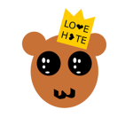 Love>Hate ʕ•ᴥ•ʔ