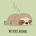 The lazy sloths!