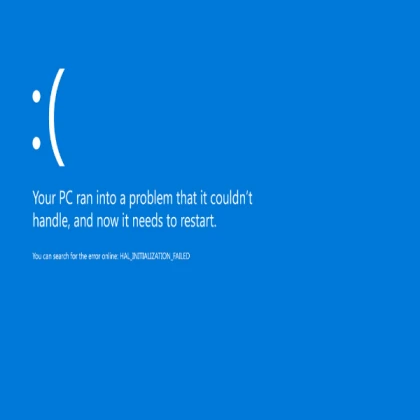 Windows Blue Screen of Death