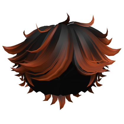 Ginger Ombre Messy Y2K Summer Boy Hair Roblox item