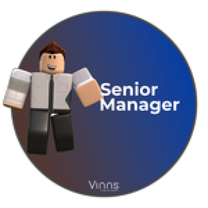 [15% OFF] Senior Manager - Roblox