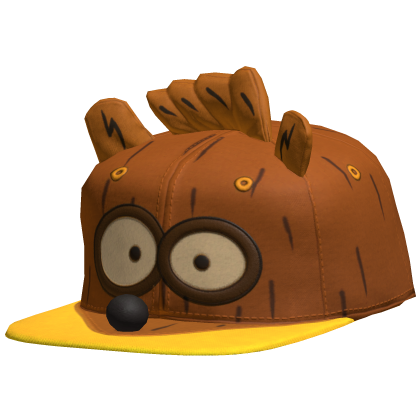 Sideswept Yellow Rigby Cap Roblox item