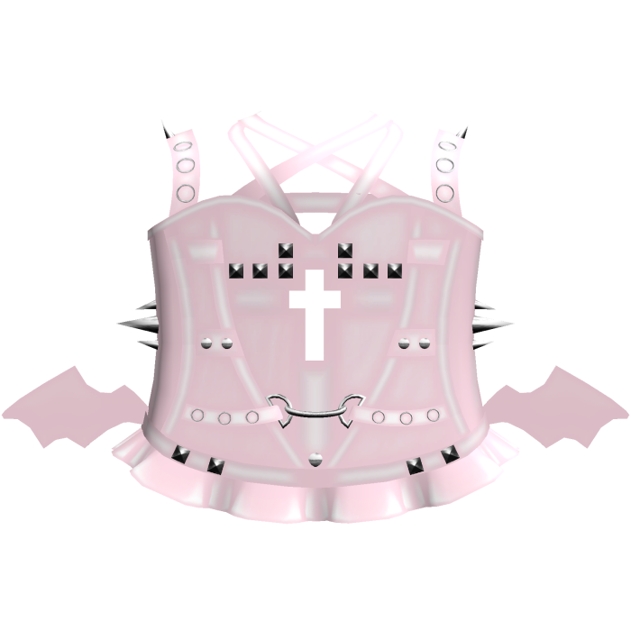 black emo vkei spiky bat dress