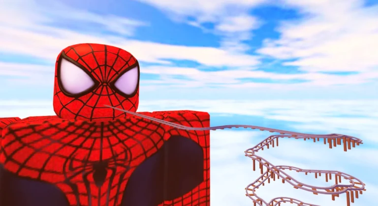 Cart Ride Into Spider Man