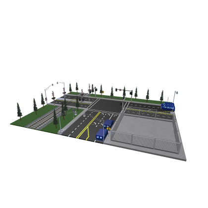 railroad crossing game