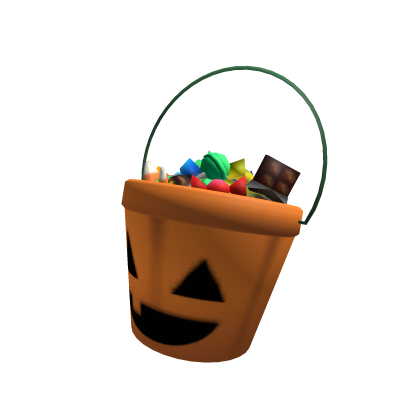 [L] Jack-o-Lantern Halloween Bucket