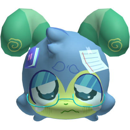 Crying Blue Worm Head ( DW )
