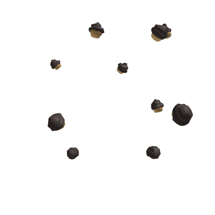 Chocolate Cupcakes Confetti Aura