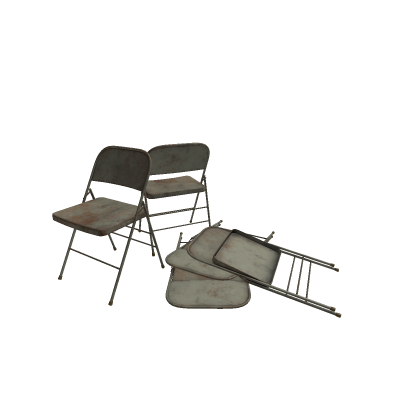 Rusty Folding Chairs (PBR)