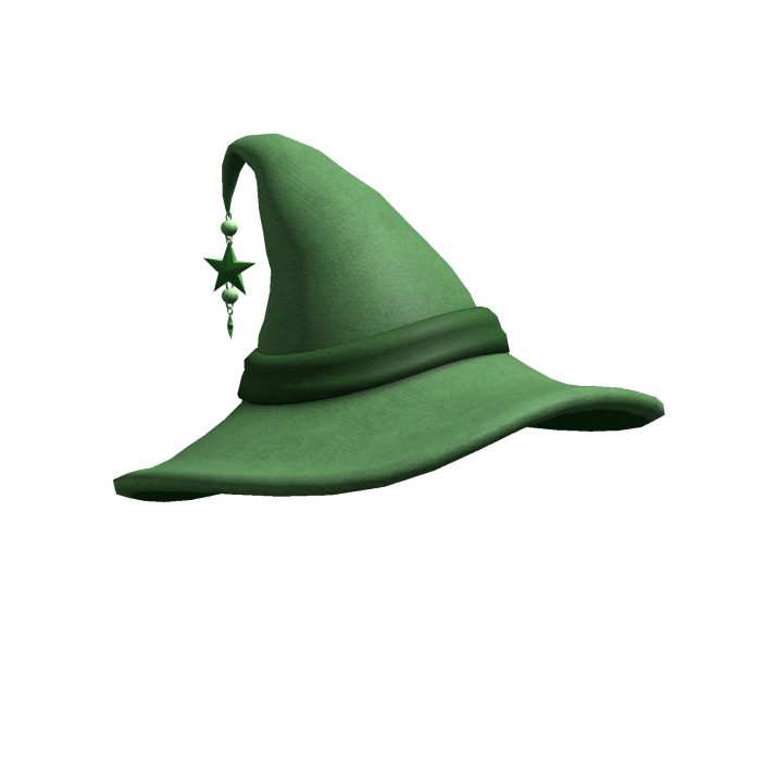 halloween green witch hat