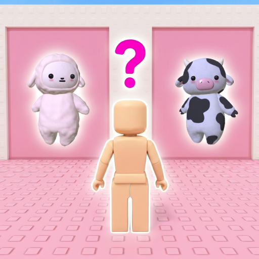 どちらを選びますか：動物の服装タワー icon