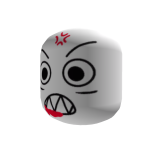 Vengefully Angry Face