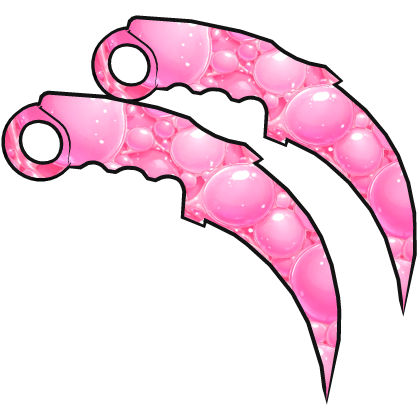 DUAL KARAMBITS: BUBBLE GUM thumbnail