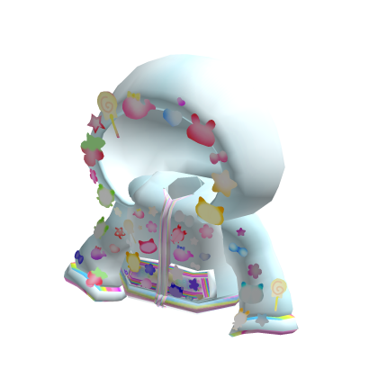♡ Decora Charm Hoodie in Blue
