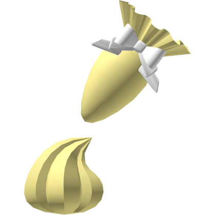 ♡・Lemon Cake Frosting Head Decoration (Yellow) Roblox item