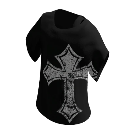 Baggy Grunge Shirt (Y2K Cross) | Roblox Item - Rolimon's