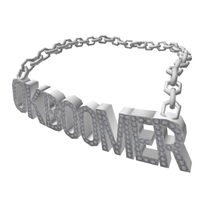 Ok Boomer Bling Chain