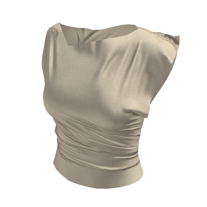 ☆ beige twist top