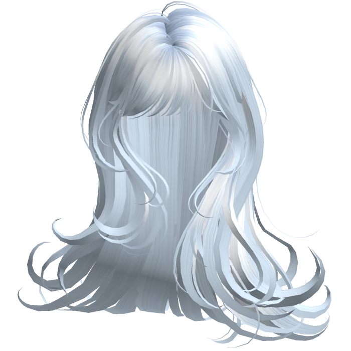 Silky Long Angelic Swirly Hair (Platinum)