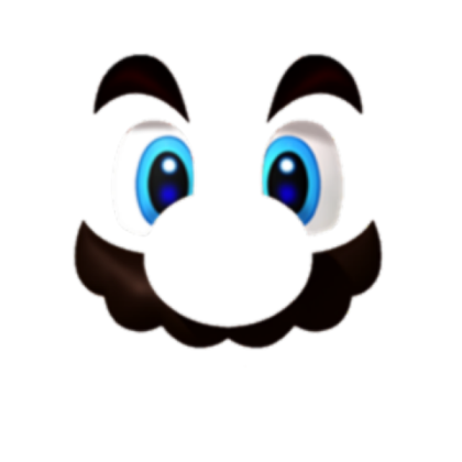 Mario face roblox (fan made)  Roblox decal