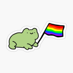 LGBTQ+ frog