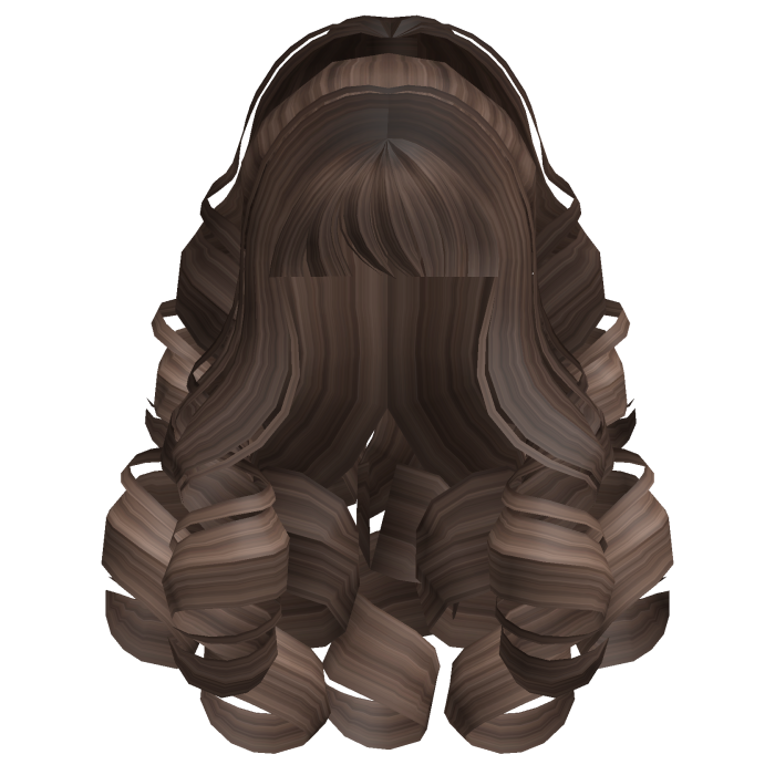 Fluffy Curly Pearl Ponytail Brown