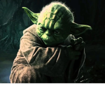 Bady Yoda and big Yoda