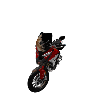 Ducati com barro 