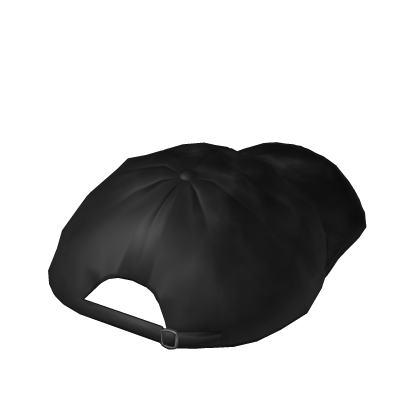 backwards distressed hat black Roblox item