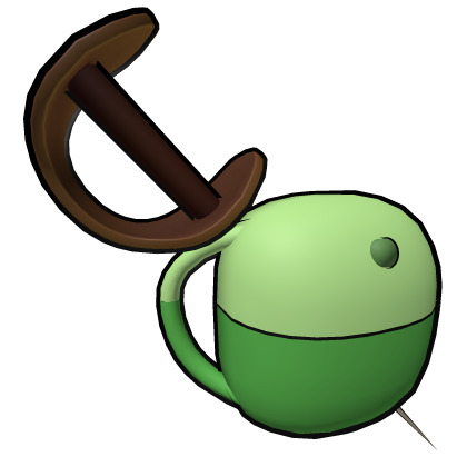 Adventurer Backpack + Small Rapier Sword
